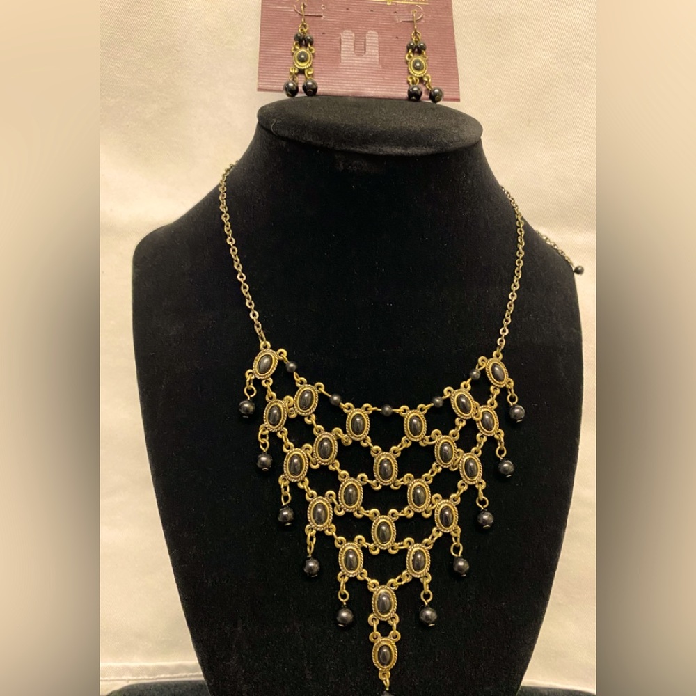 Ageless by Premier Designs Necklace and Earrings Set